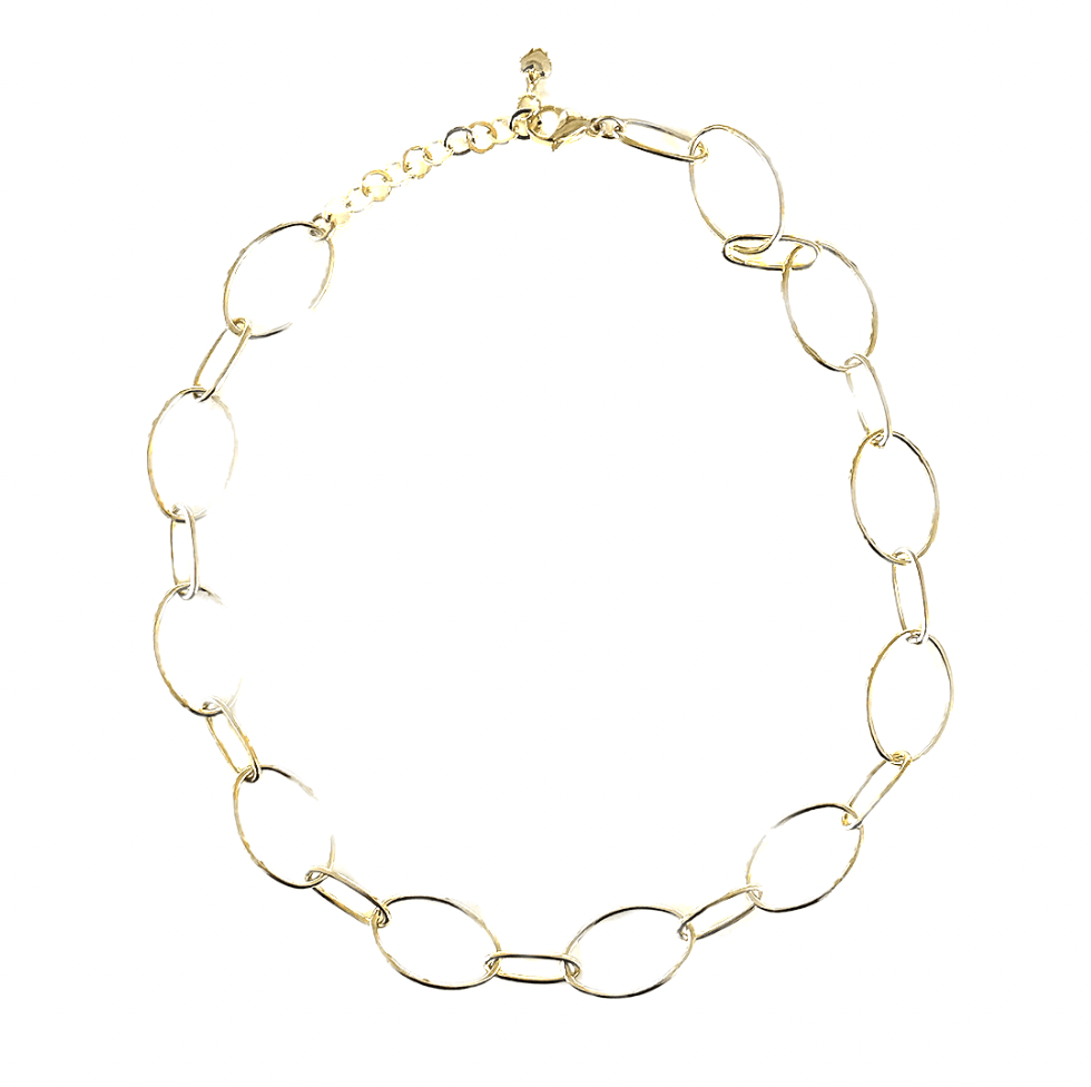 Halskette Damen gold frontansicht