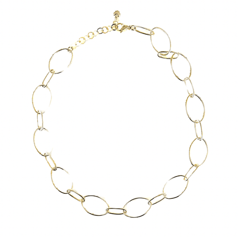 Halskette Damen gold frontansicht