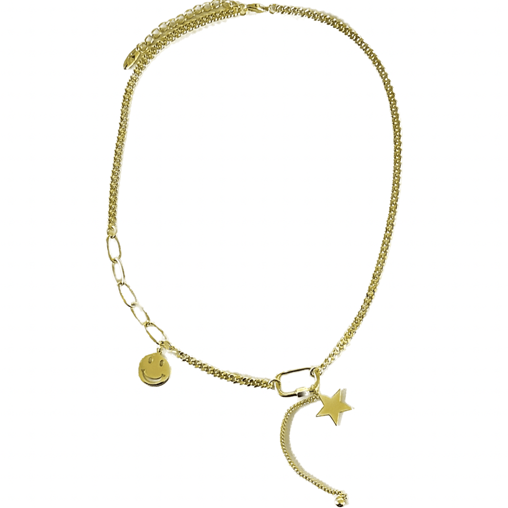 kettchen gold, frontansicht.