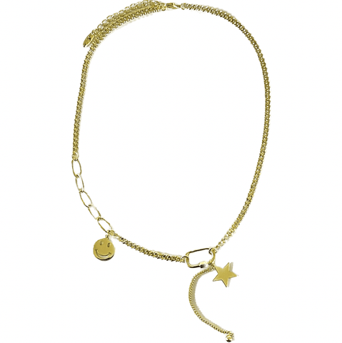 kettchen gold, frontansicht.