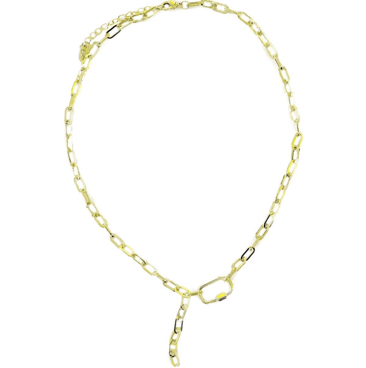 Gliederkette gold, nahansicht.