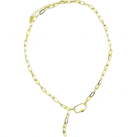 Gliederkette gold, nahansicht.