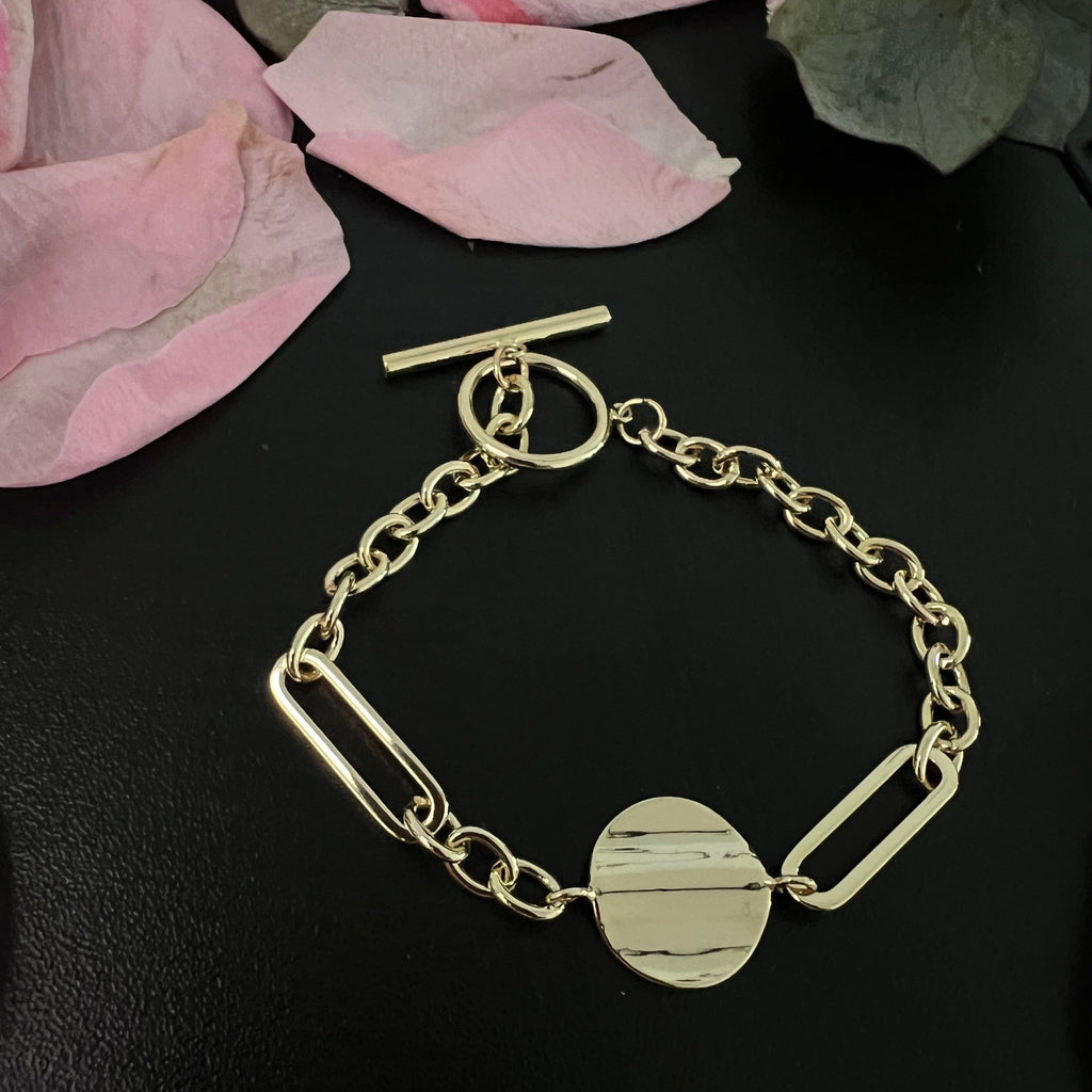 Armkette Damen Gold vorderseite