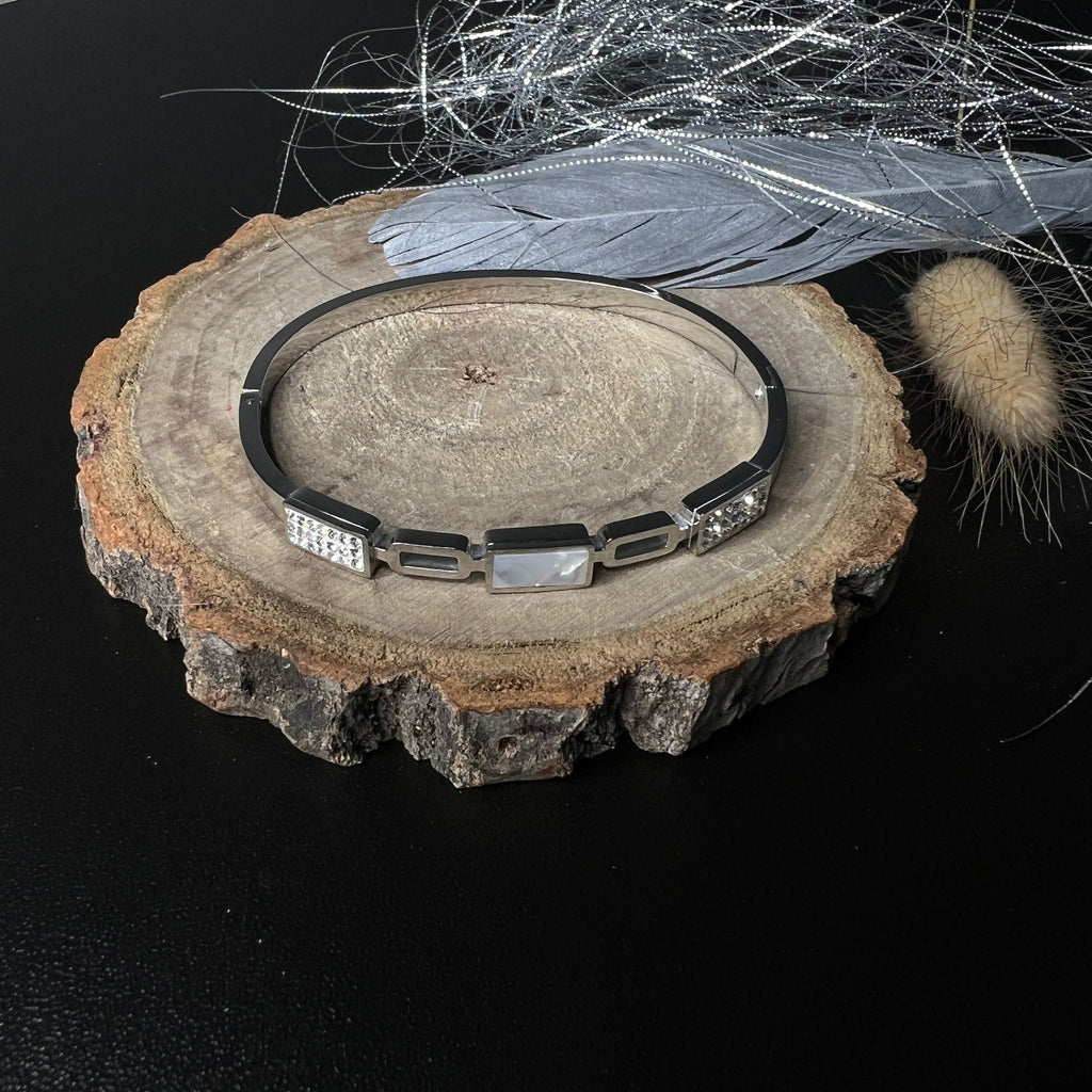 Armreif Silber frontansicht