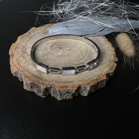 Armreif Silber frontansicht