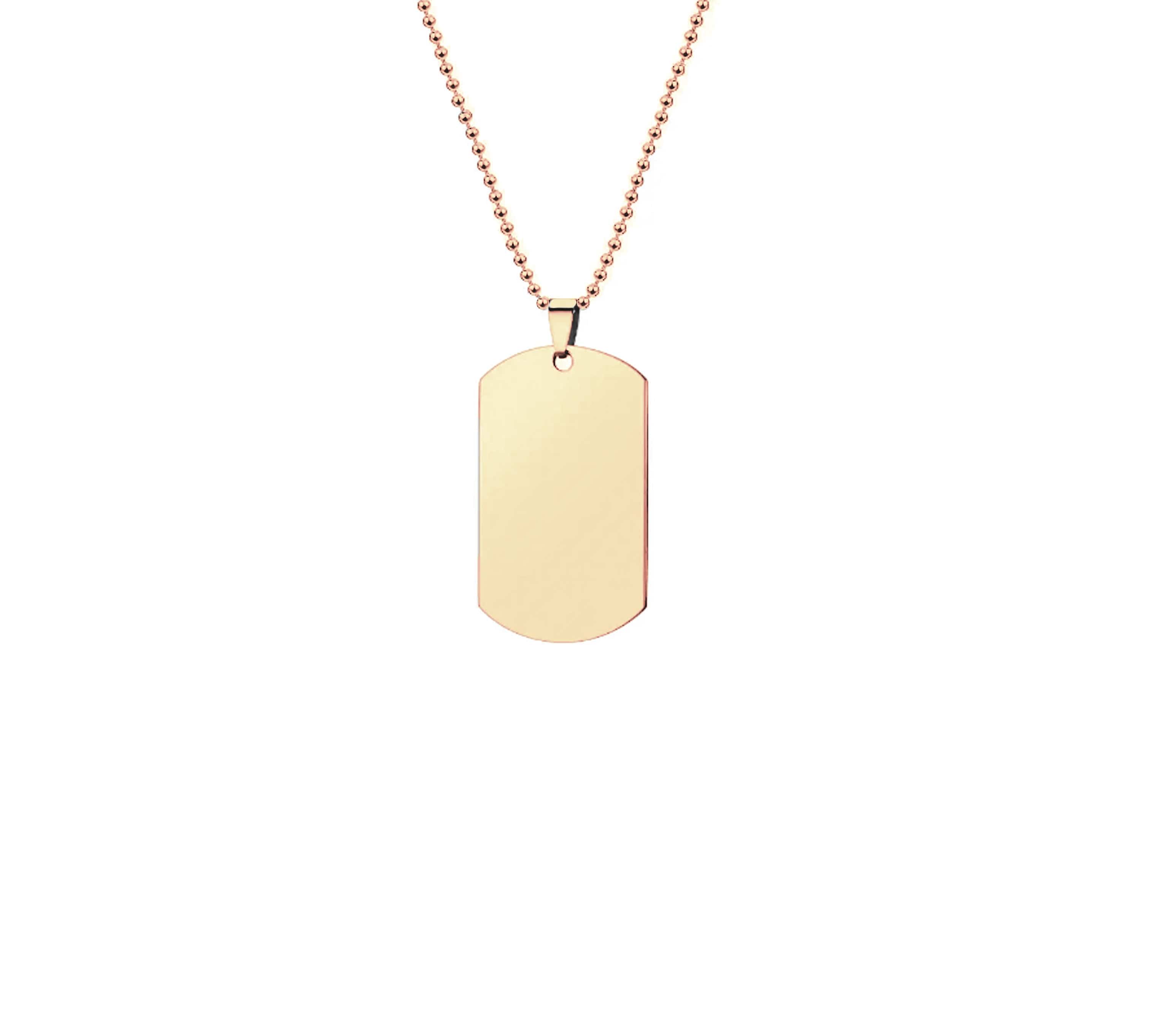Dog Tag  rose