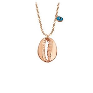 Kette mit blauem auge frontansicht
